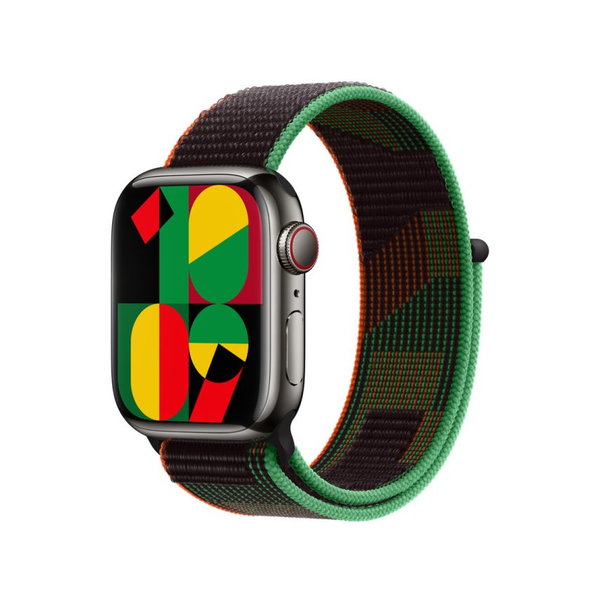 Apple Watch Sport Loop – Unity Rhythm –  Black Unity